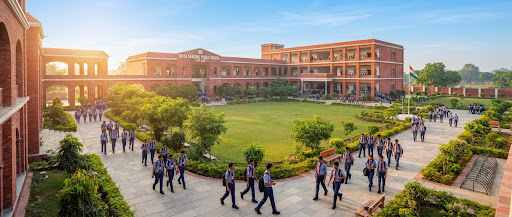 डीएसपीएस परिसर भवन एवं मुख्य प्रांगण